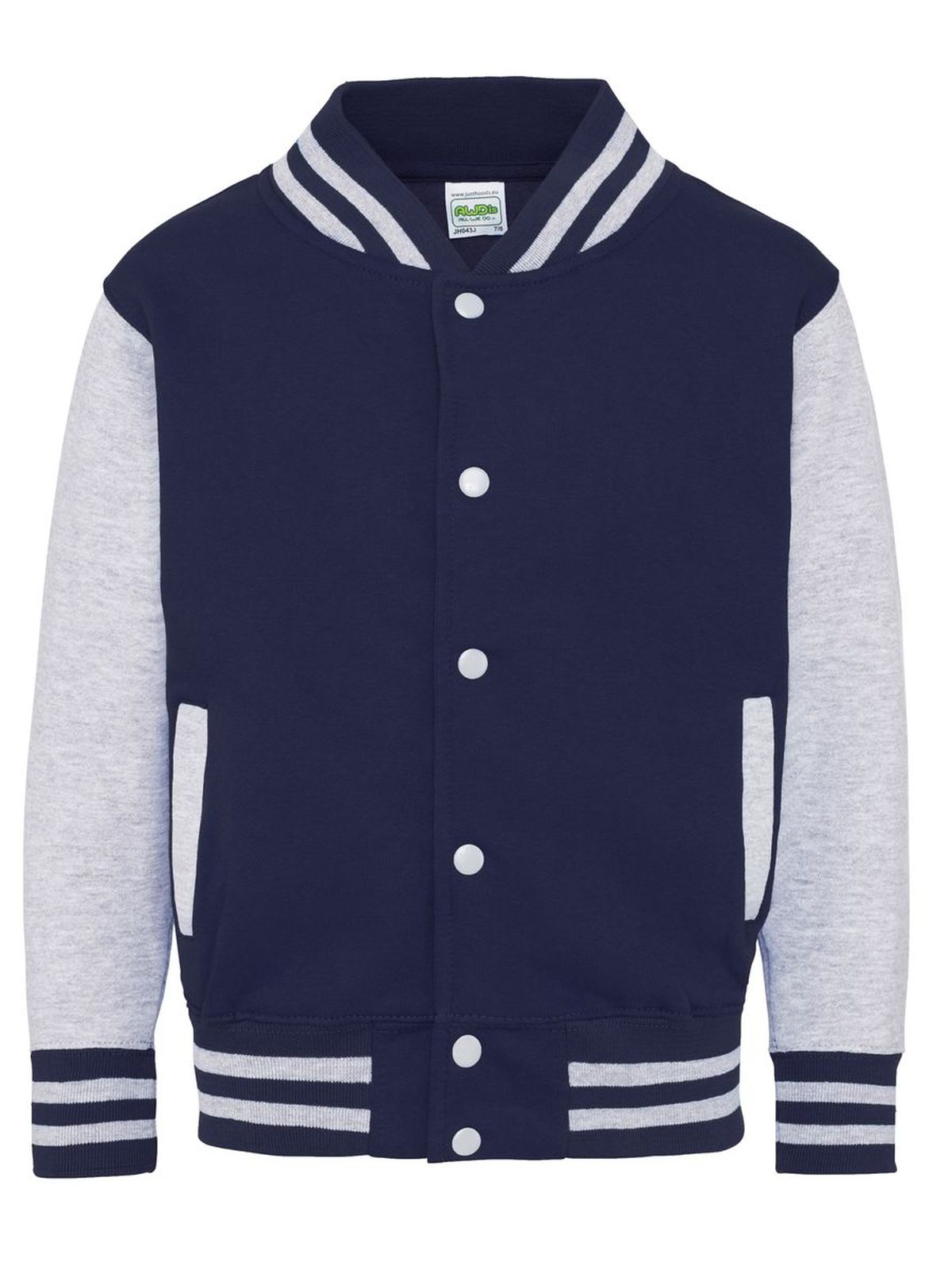 oxford navy-heather grey